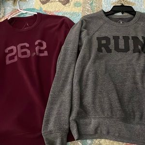 Sarah Marie running sweatshirts